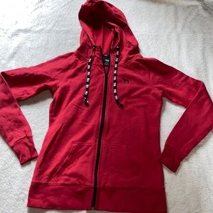 PINK zip up hoodie